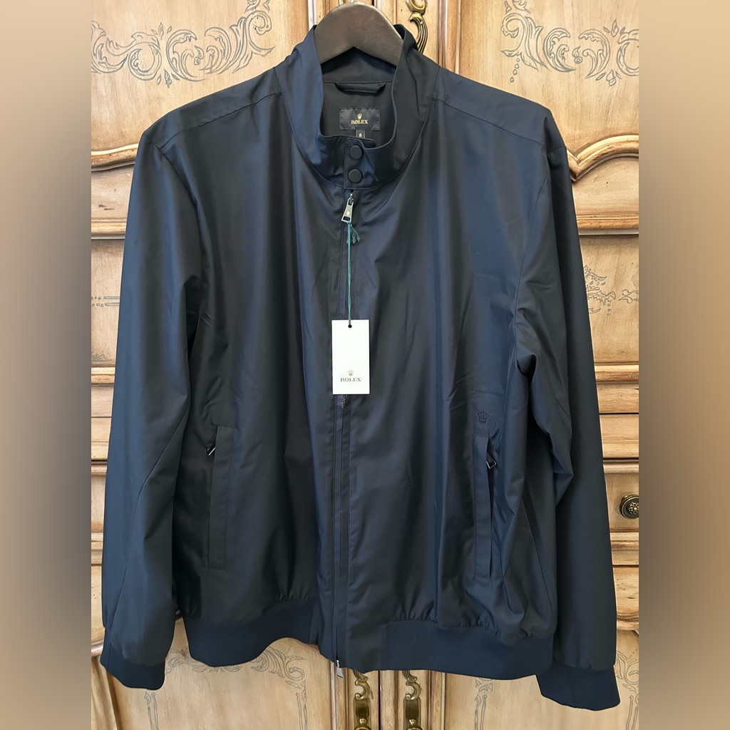 Nwt Rolex Mens Black Jacket